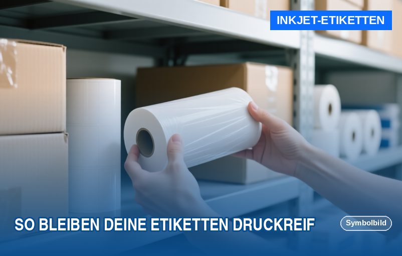 Inkjet-Etiketten richtig lagern: So bleibt Dein Material druckreif