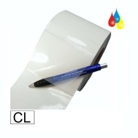 Karley Inkjet-Etiketten Polyester transparent, No-Label-Look, auf Rolle